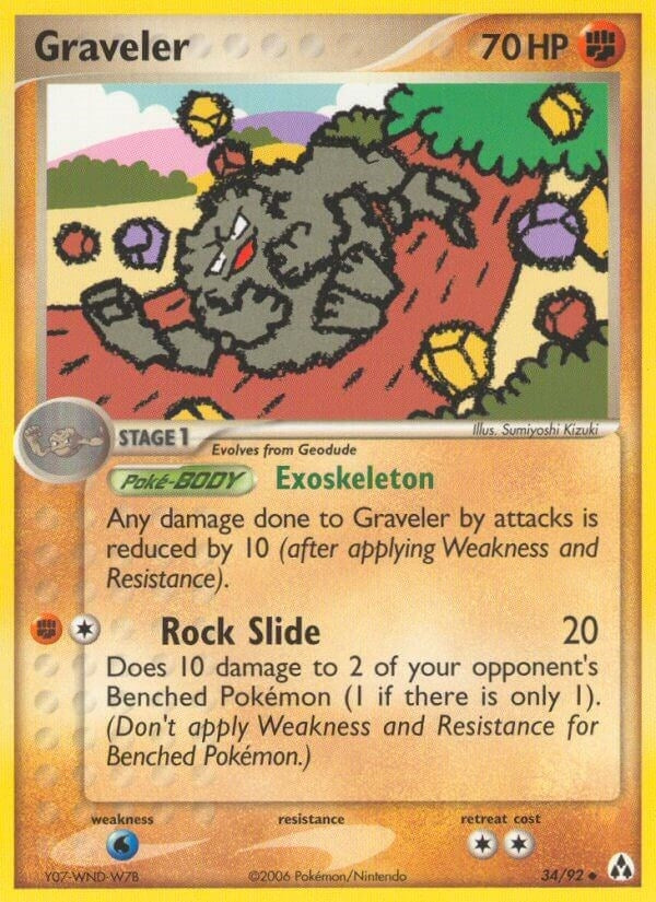 Image for Graveler (34/92) (Legend Maker) - Pokemon