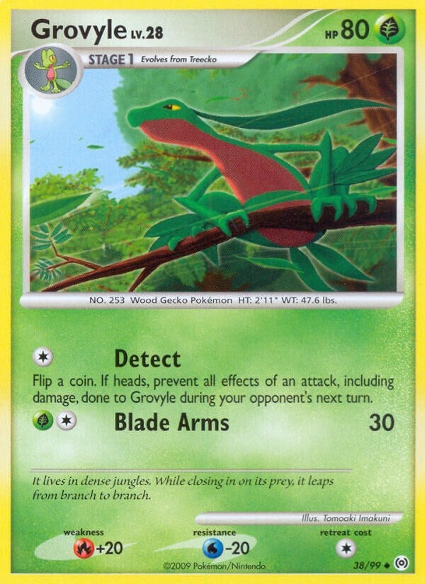 Image for Grovyle (38) (38/99) (Arceus) - Pokemon