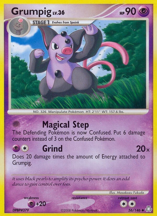 Image for Grumpig (56/146) (Legends Awakened) - Pokemon