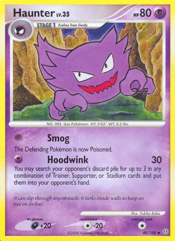 Image for Haunter (40/100) (Stormfront) - Pokemon