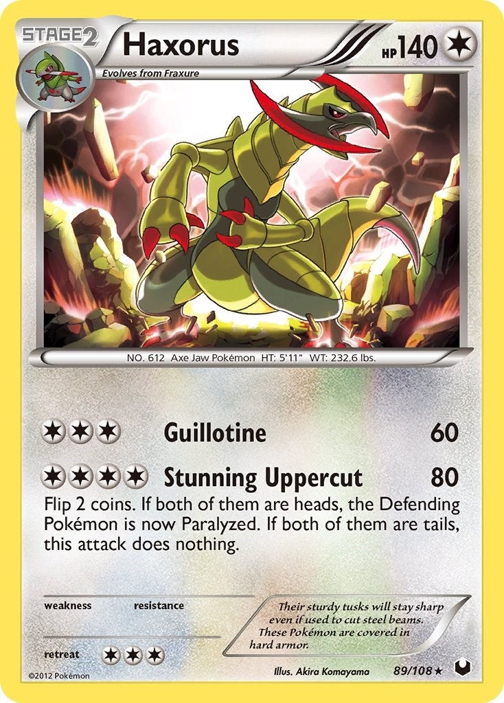 Image for Haxorus (89/108) (Dark Explorers) - Pokemon