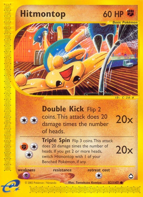 Image for Hitmontop (082/147) (Aquapolis) - Pokemon
