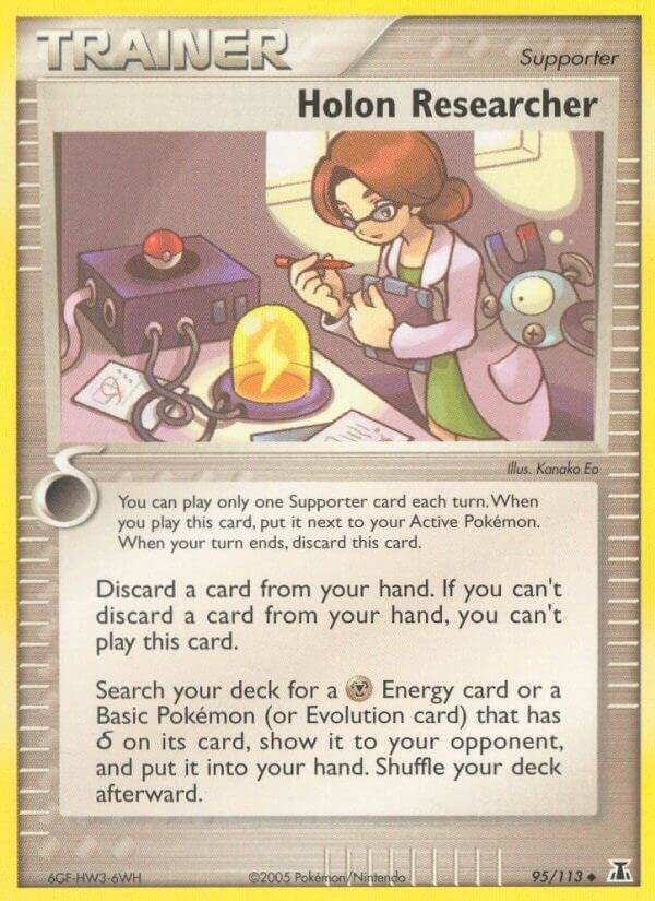 Image for Holon Researcher (95/113) (Delta Species) - Pokemon