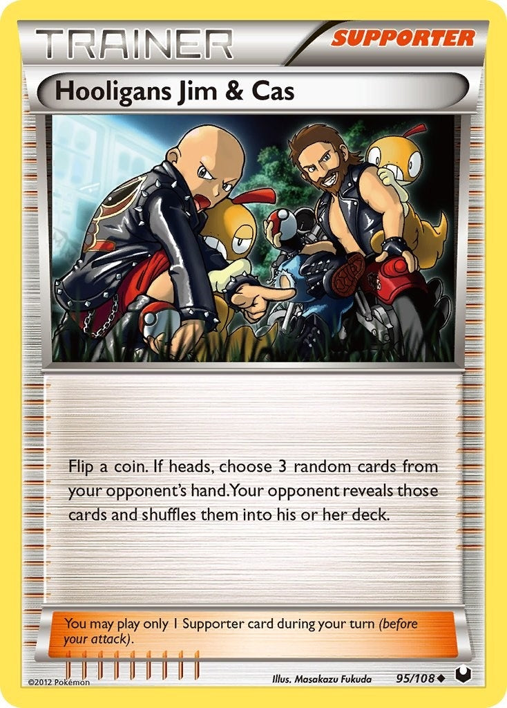 Image for Hooligans Jim & Cas (95/108) (Dark Explorers) - Pokemon