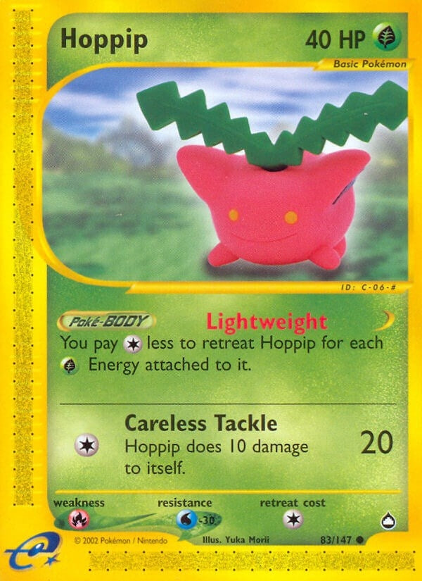 Image for Hoppip (083/147) (Aquapolis) - Pokemon