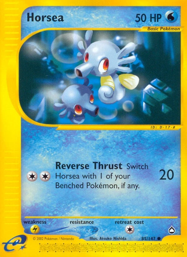 Image for Horsea (85) (085/147) (Aquapolis) - Pokemon