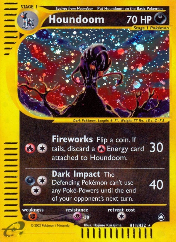 Image for Houndoom (H11) (H11/H32) (Aquapolis) - Pokemon