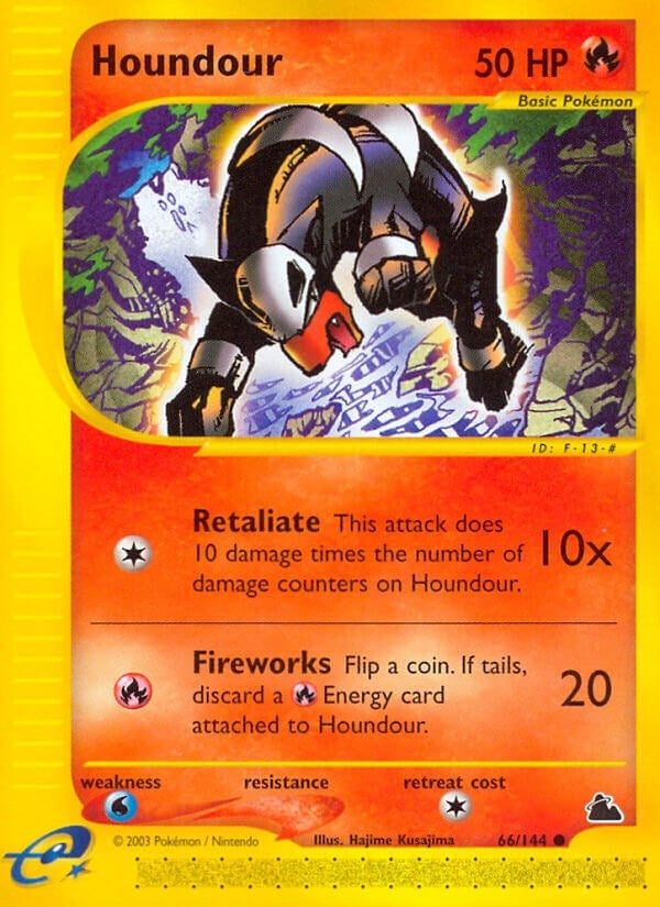 Image for Houndour (066/144) (Skyridge) - Pokemon