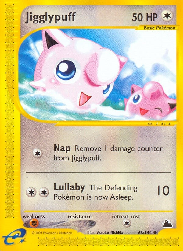 Image for Jigglypuff (068/144) (Skyridge) - Pokemon