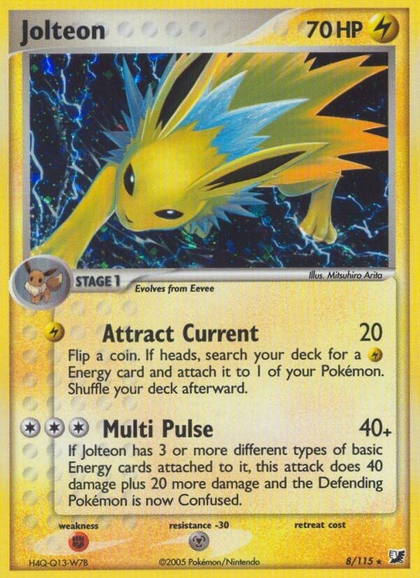 Image for Jolteon (8/115) (Unseen Forces) - Pokemon
