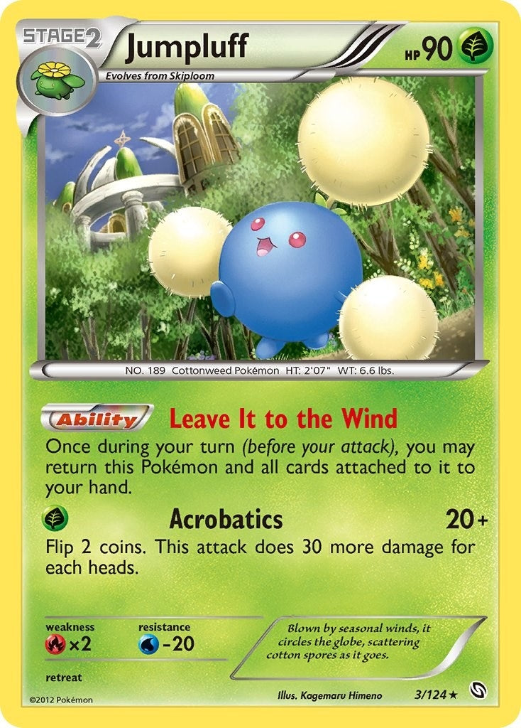 Image for Jumpluff (3/124) (Dragons Exalted) - Pokemon