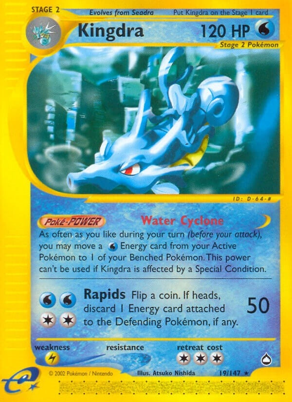 Image for Kingdra (19) (019/147) (Aquapolis) - Pokemon