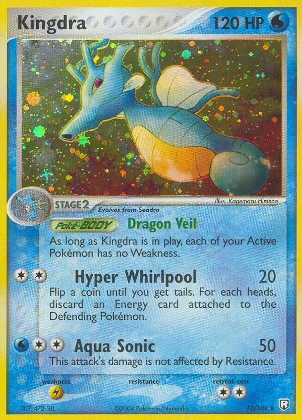 Image for Kingdra (12/109) (Team Rocket Returns) - Pokemon