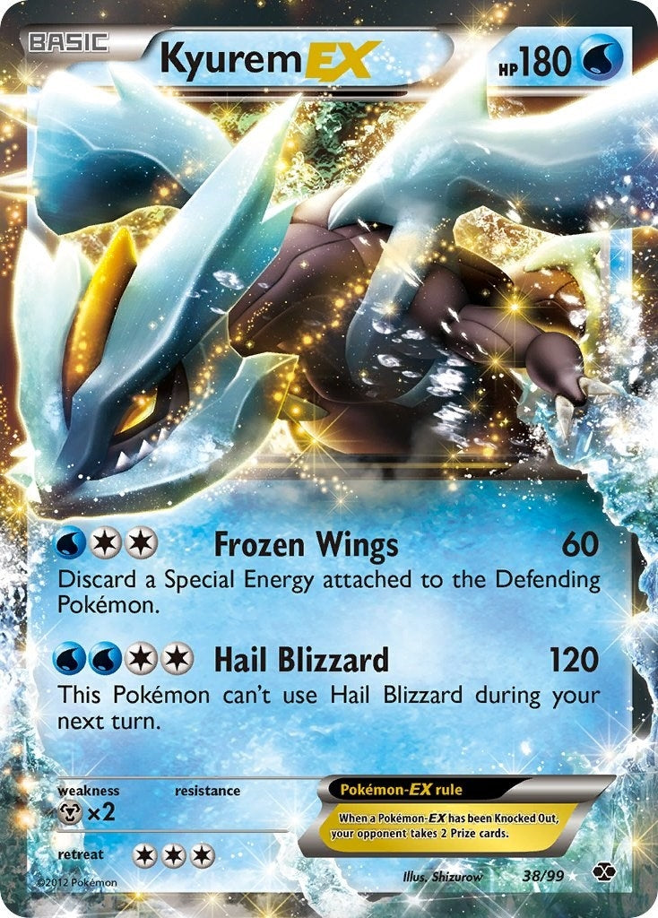 Image for Kyurem EX (38/99) (Next Destinies) - Pokemon