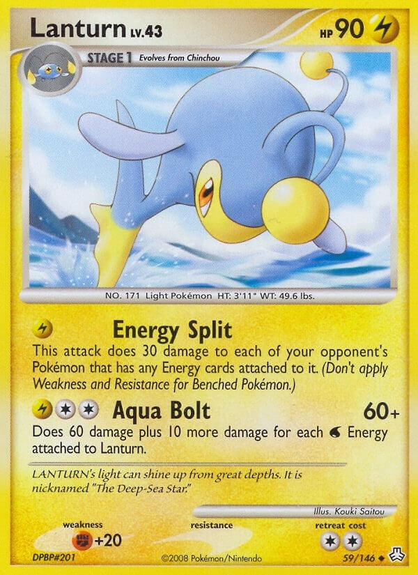Image for Lanturn (59) (59/146) (Legends Awakened) - Pokemon