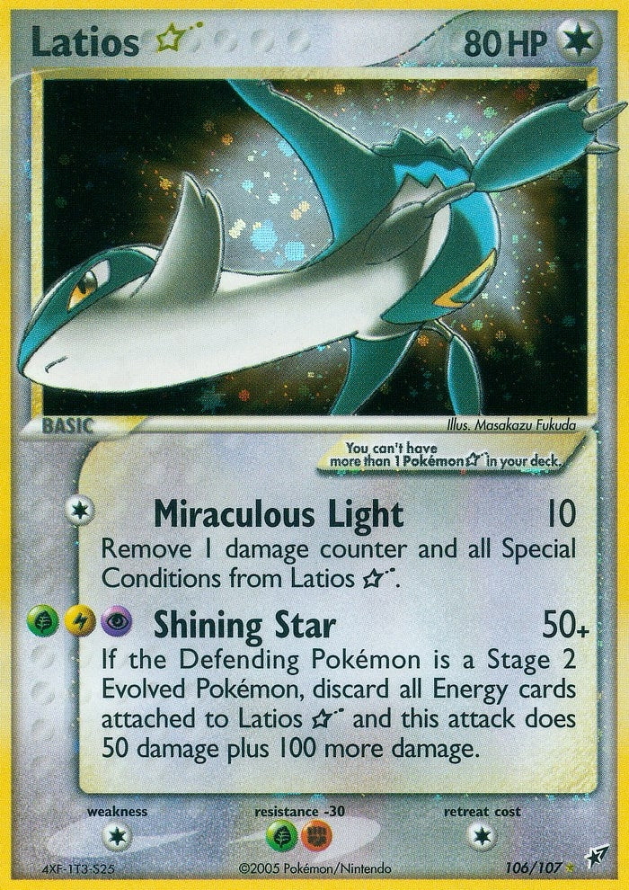 Image for Latios Star (106/107) (Deoxys) - Pokemon