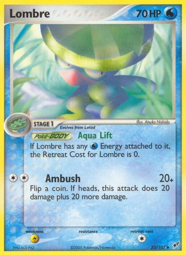 Image for Lombre (33/107) (Deoxys) - Pokemon