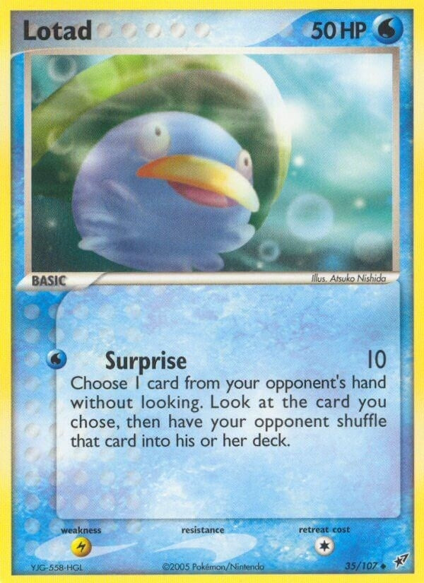 Image for Lotad (35/107) (Deoxys) - Pokemon