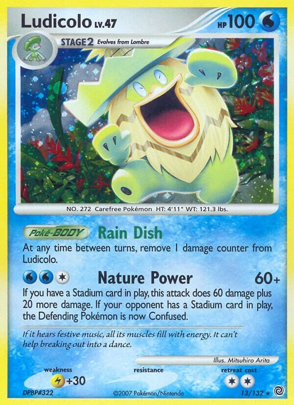 Image for Ludicolo (13/132) (Secret Wonders) - Pokemon