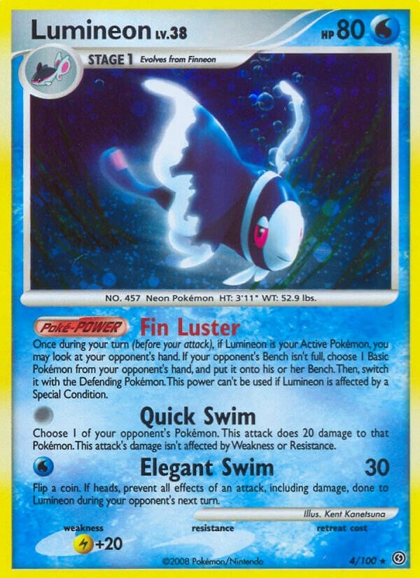 Image for Lumineon (4/100) (Stormfront) - Pokemon