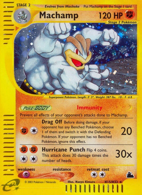Image for Machamp (H15) (H15/H32) (Skyridge) - Pokemon