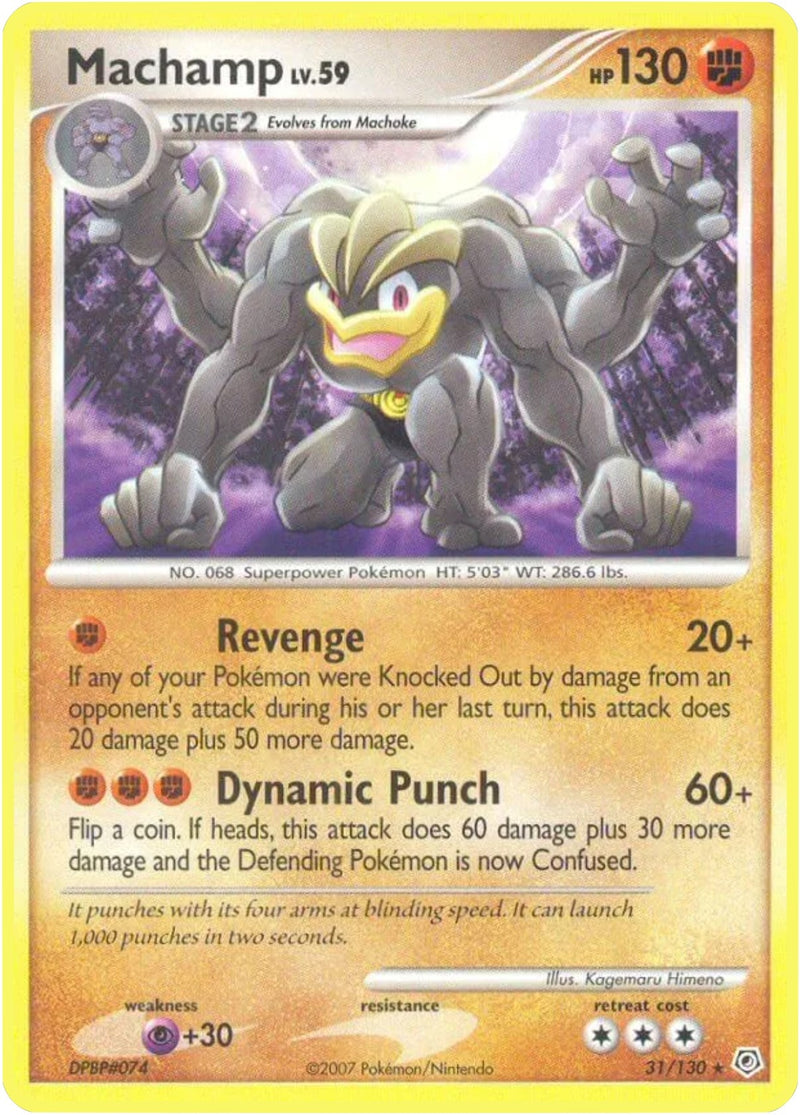 Image for Machamp (31/130) (Diamond and Pearl) - Pokemon