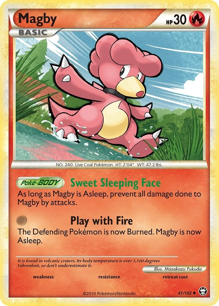 Image for Magby (41/102) (Triumphant) - Pokemon