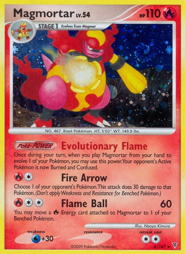 Image for Magmortar (6) (Supreme Victors) - Pokemon