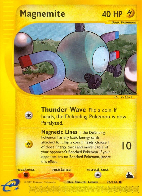 Image for Magnemite (076/144) (Skyridge) - Pokemon