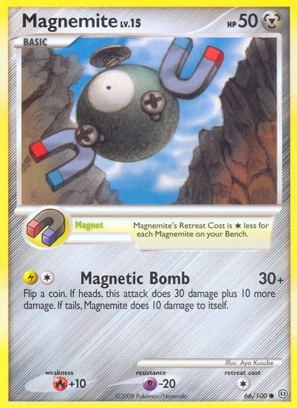 Image for Magnemite (66) (66/100) (Stormfront) - Pokemon