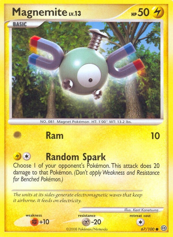 Image for Magnemite (67) (67/100) (Stormfront) - Pokemon