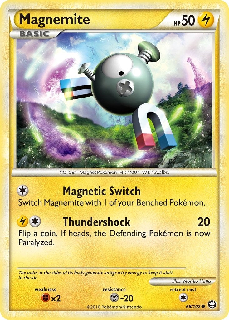Image for Magnemite (68/102) (Triumphant) - Pokemon
