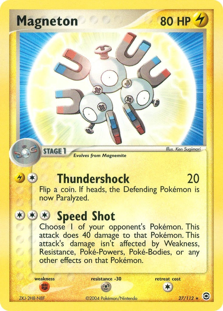 Image for Magneton (27/112) (FireRed & LeafGreen) - Pokemon