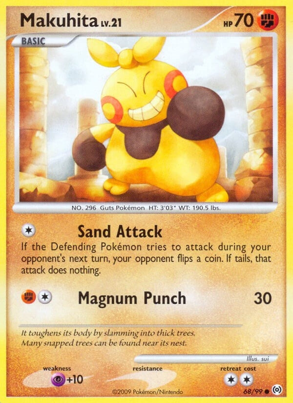 Image for Makuhita (68/99) (Arceus) - Pokemon