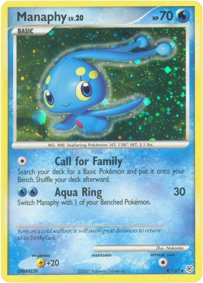Image for Manaphy (9/130) (Diamond and Pearl) - Pokemon