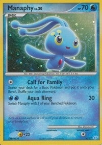 Image for Manaphy (4/12) (DP Trainer Kit: Manaphy & Lucario) - Pokemon