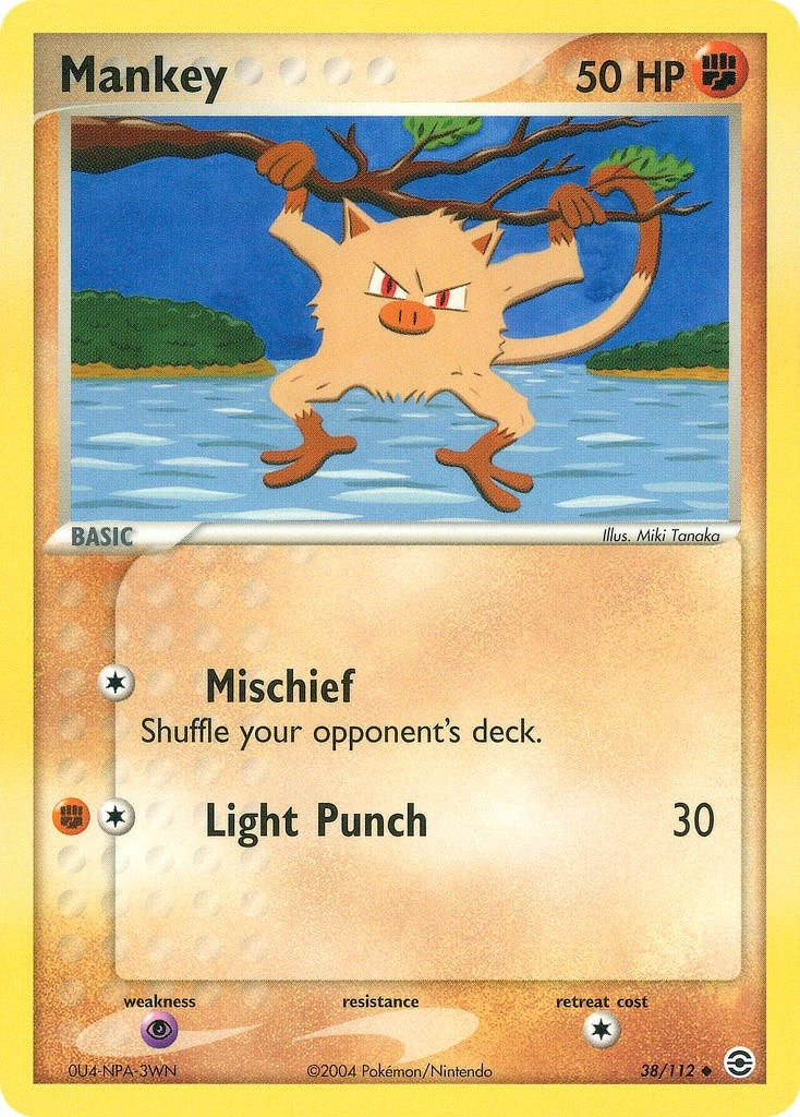 Image for Mankey (38/112) (FireRed & LeafGreen) - Pokemon
