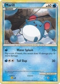 Image for Marill (#15) (15/30) (HGSS Trainer Kit: Gyarados & Raichu) - Pokemon