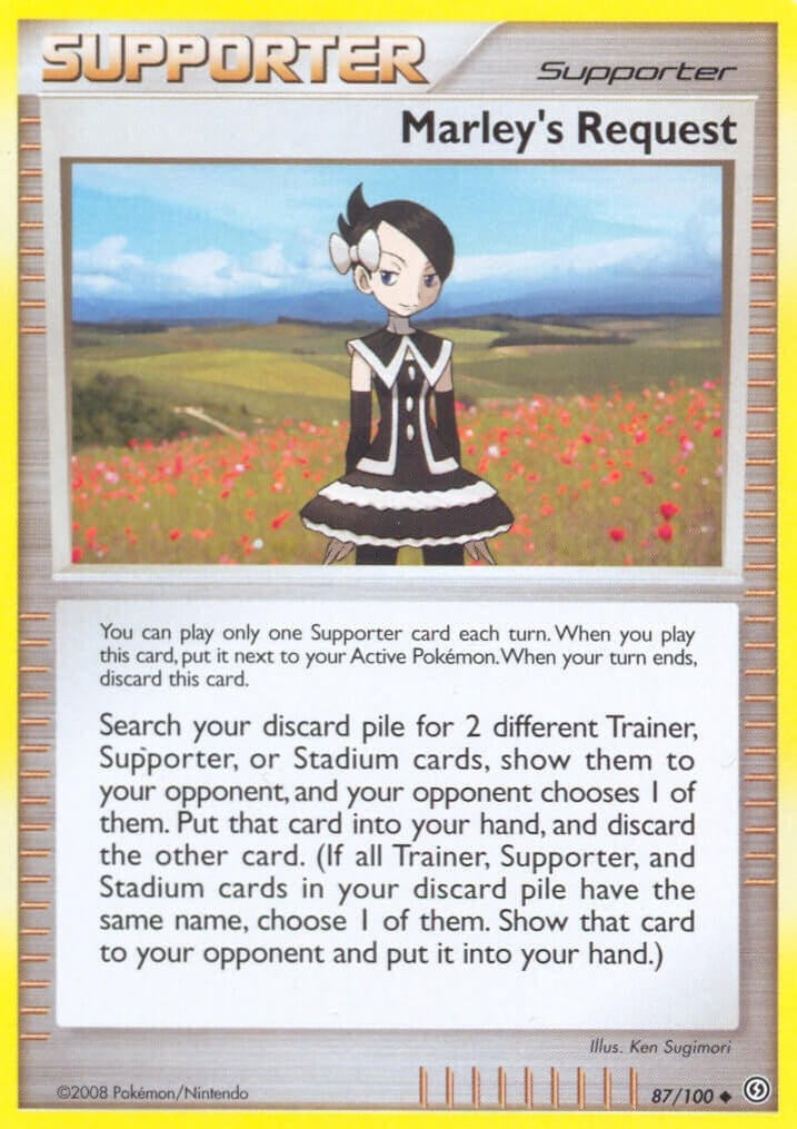 Image for Marley's Request (87/100) (Stormfront) - Pokemon
