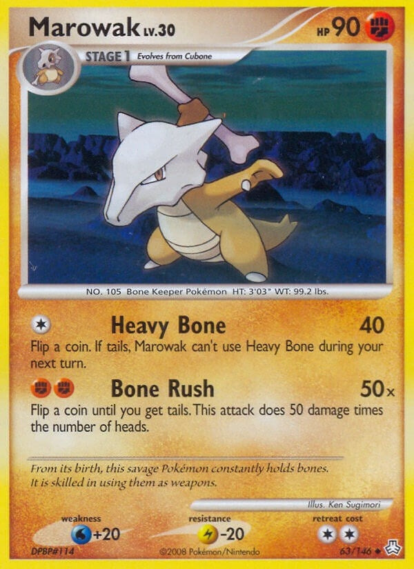 Image for Marowak (63/146) (Legends Awakened) - Pokemon