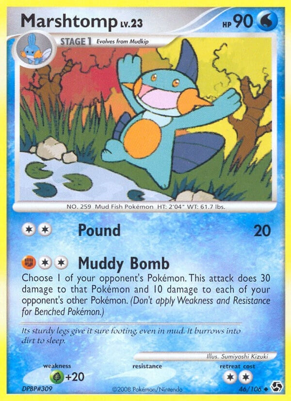 Image for Marshtomp (46/106) (Great Encounters) - Pokemon