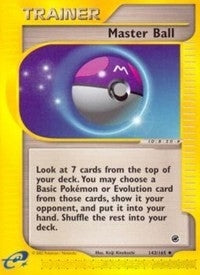 Image for Master Ball (143/165) (Expedition) - Pokemon