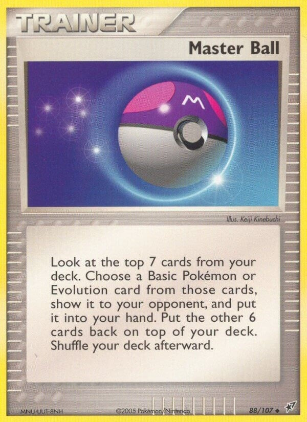Image for Master Ball (88/107) (Deoxys) - Pokemon