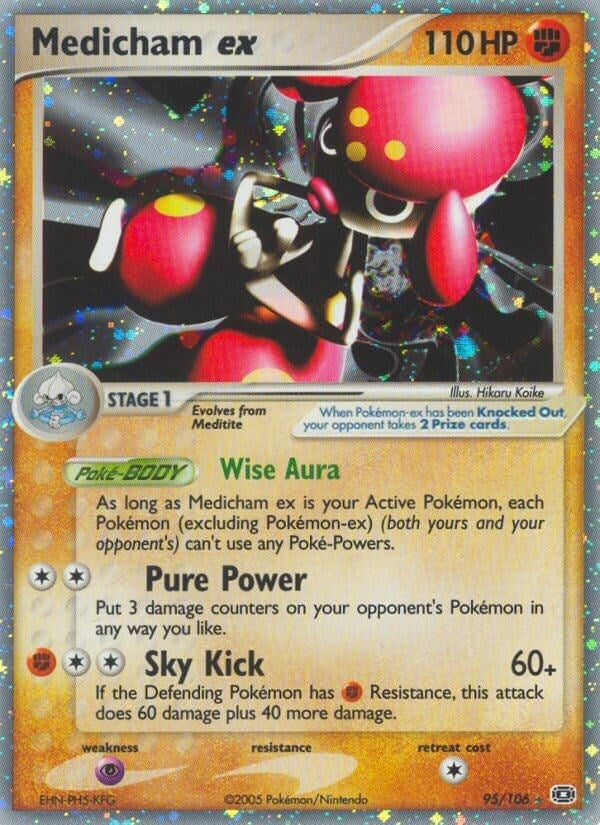 Image for Medicham ex (95/106) (Emerald) - Pokemon