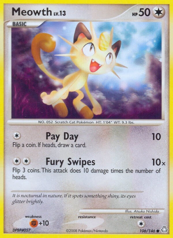 Image for Meowth (106/146) (Legends Awakened) - Pokemon