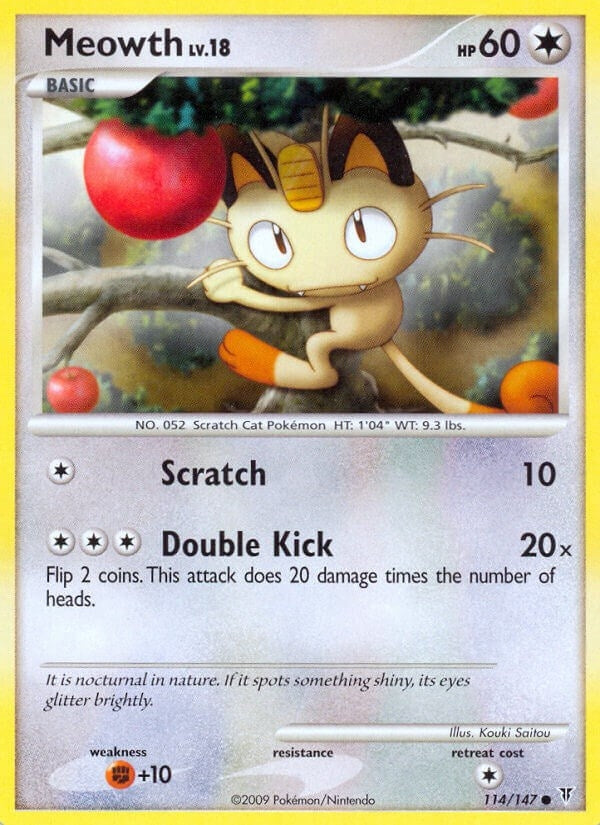 Image for Meowth (114) (Supreme Victors) - Pokemon