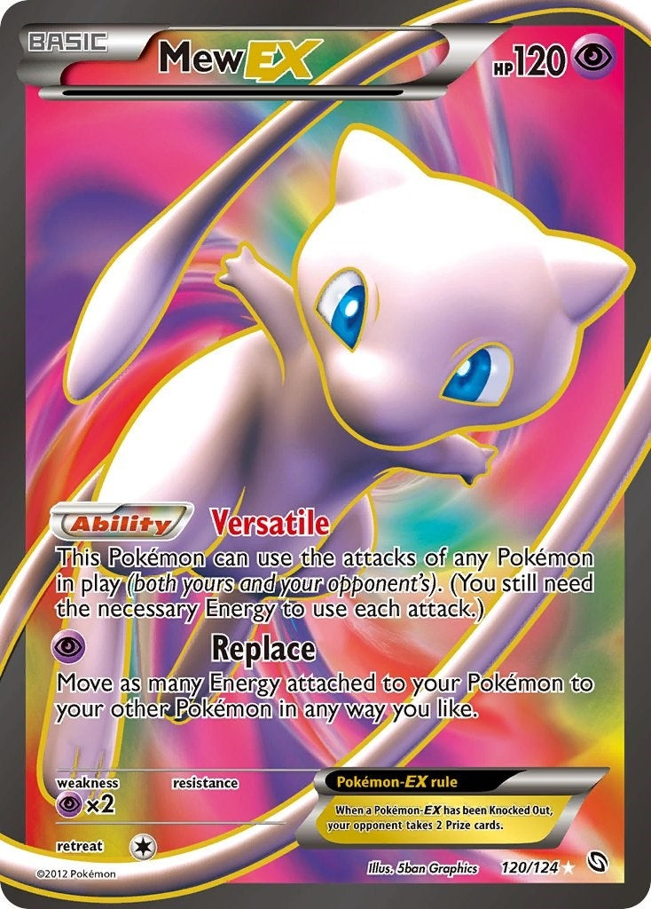 Image for Mew EX (120 Full Art) (120/124) (Dragons Exalted) - Pokemon