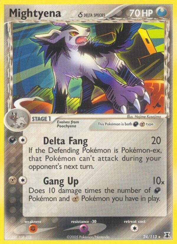 Image for Mightyena (Delta Species) (24/113) (Delta Species) - Pokemon