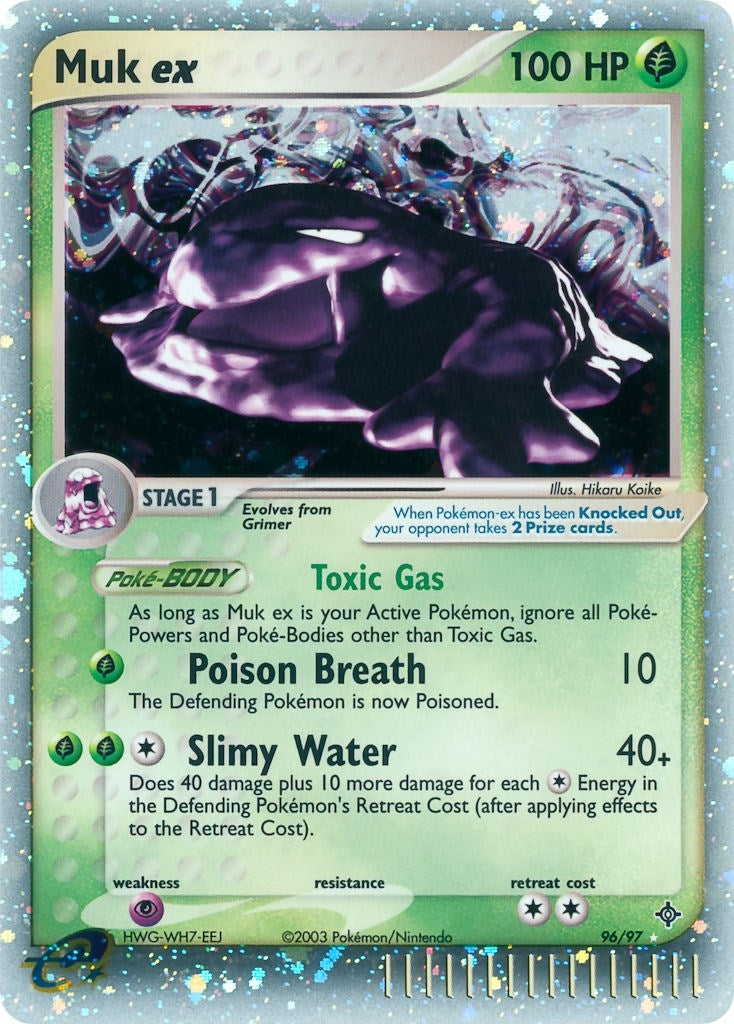 Image for Muk ex (96/97) (Dragon) - Pokemon
