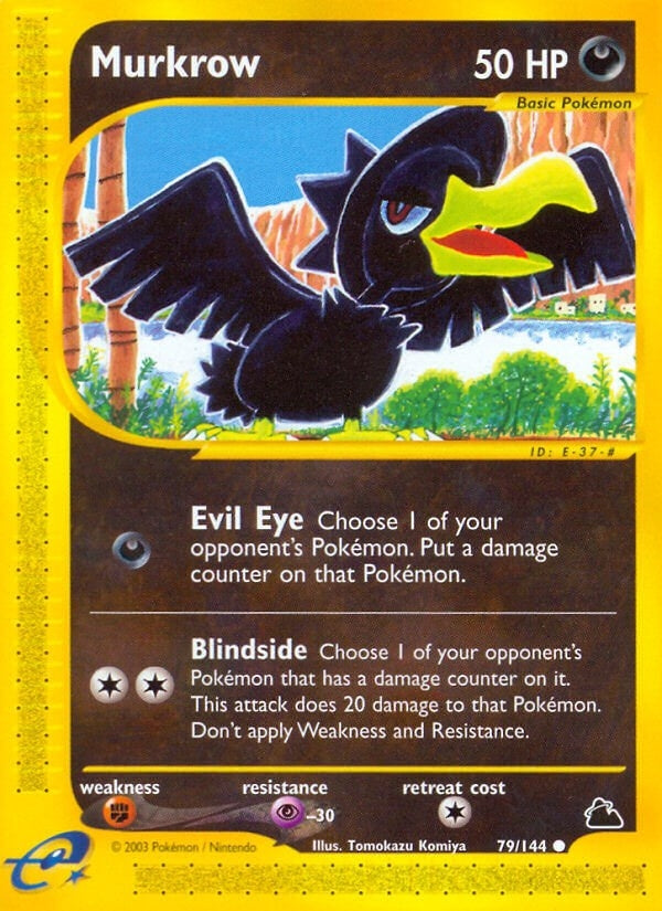 Image for Murkrow (079/144) (Skyridge) - Pokemon